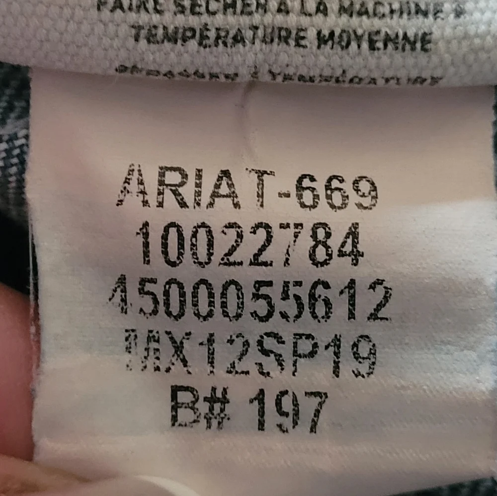 Ariat M5 Straight Slim Medium Wash Jeans 40x34 - Picture 5 of 13